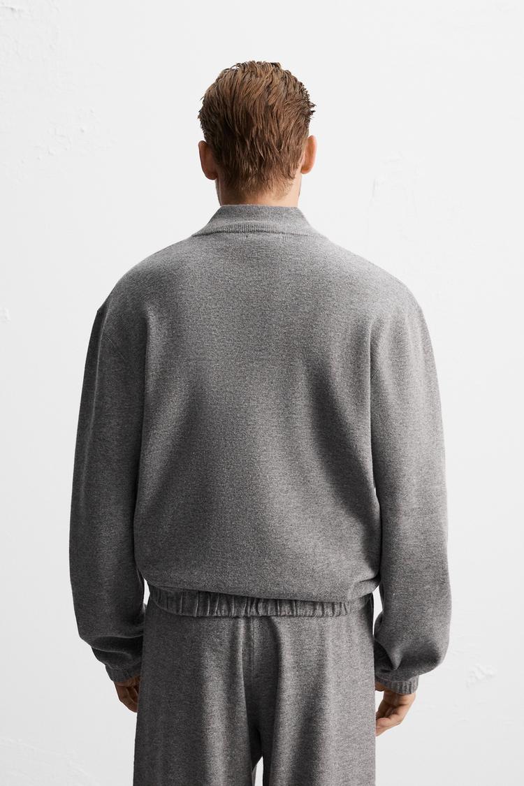 Knit Sweater Grey