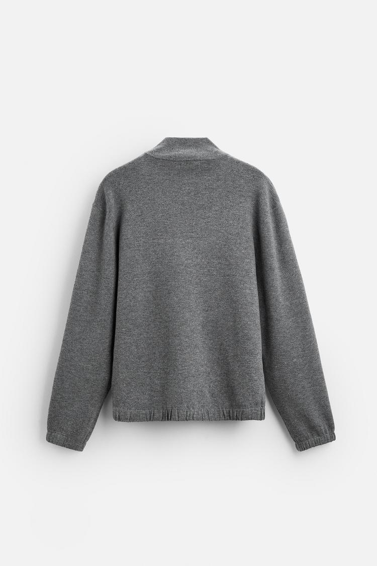 Knit Sweater Grey