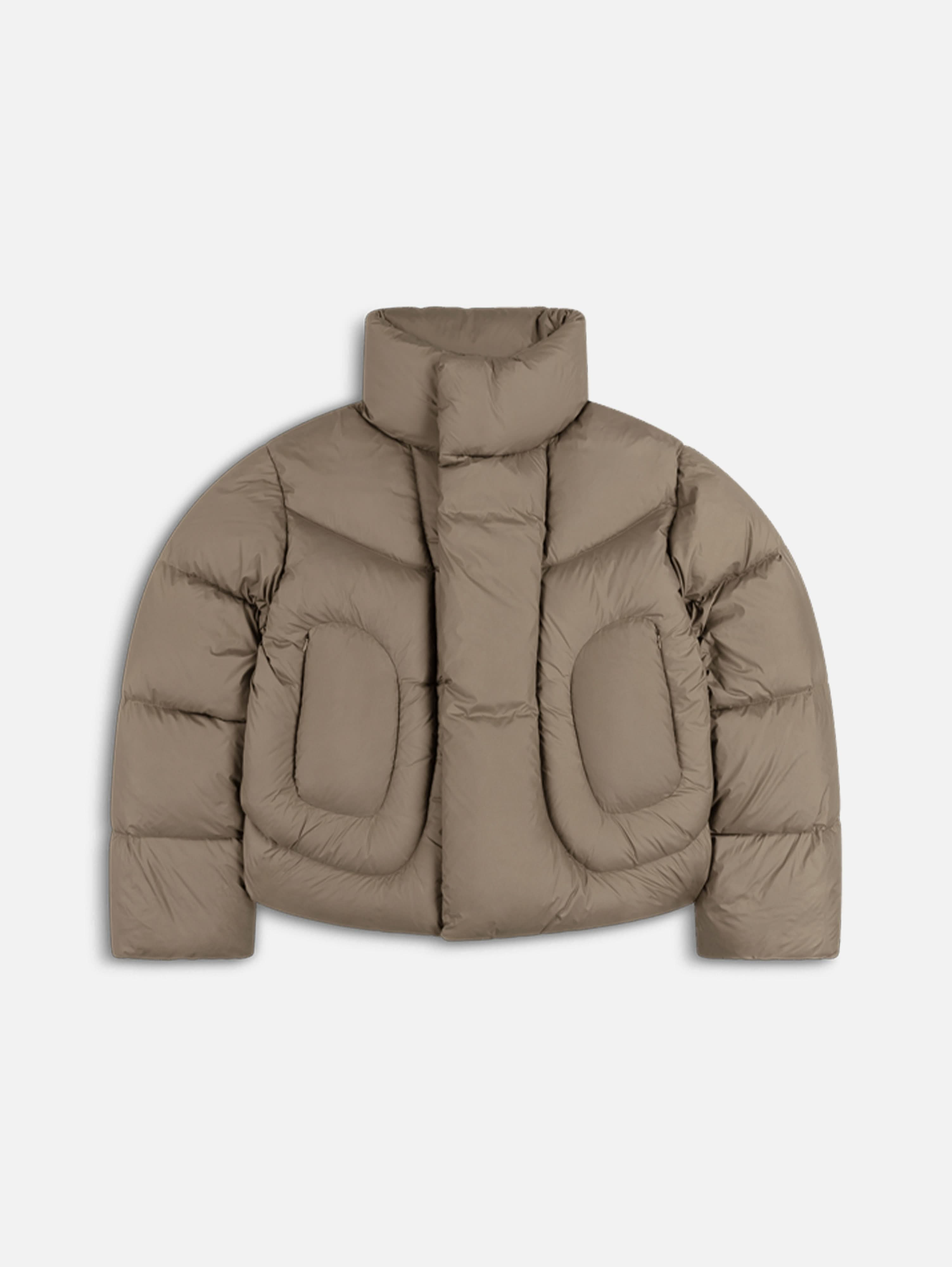 Crewneck Puffer Jacket