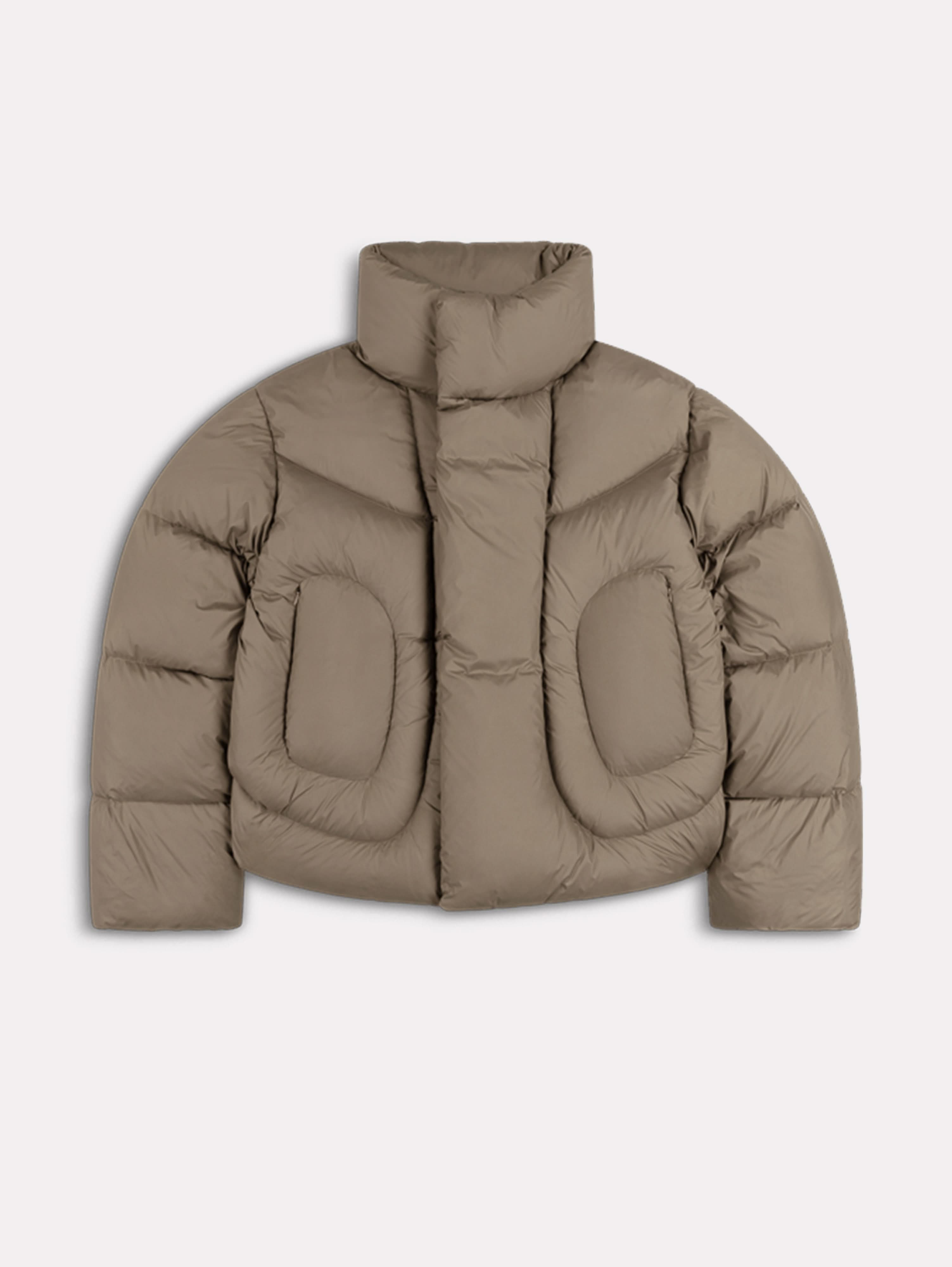 Crewneck Puffer Jacket