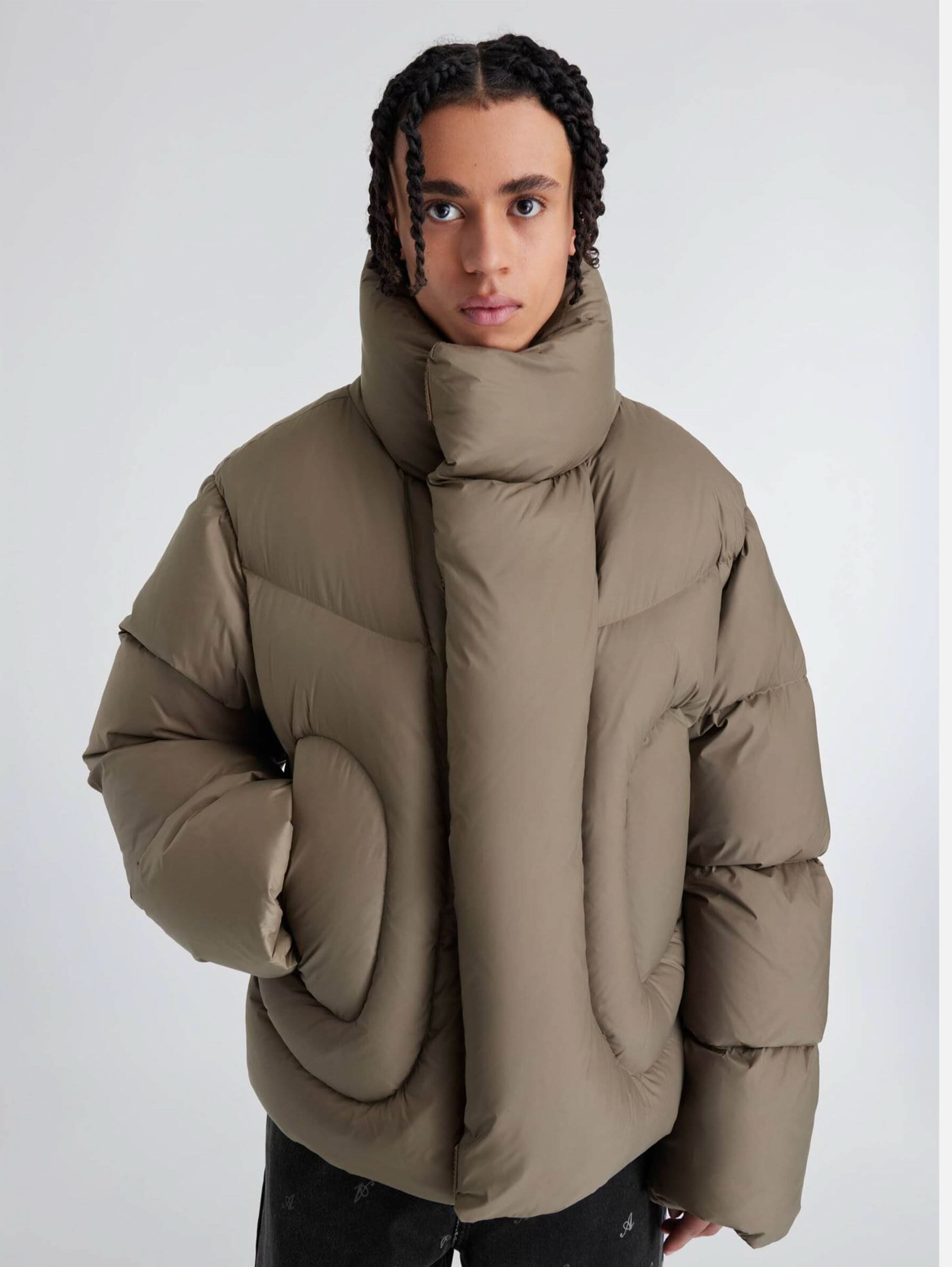 Crewneck Puffer Jacket