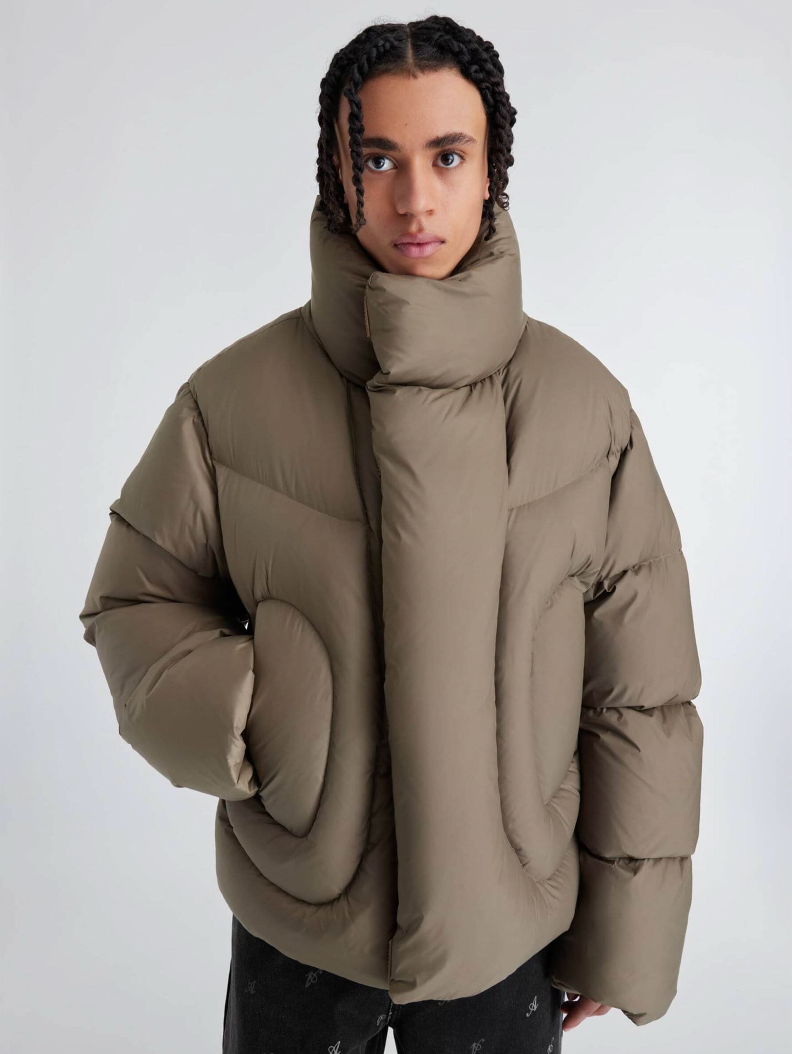 Crewneck Puffer Jacket