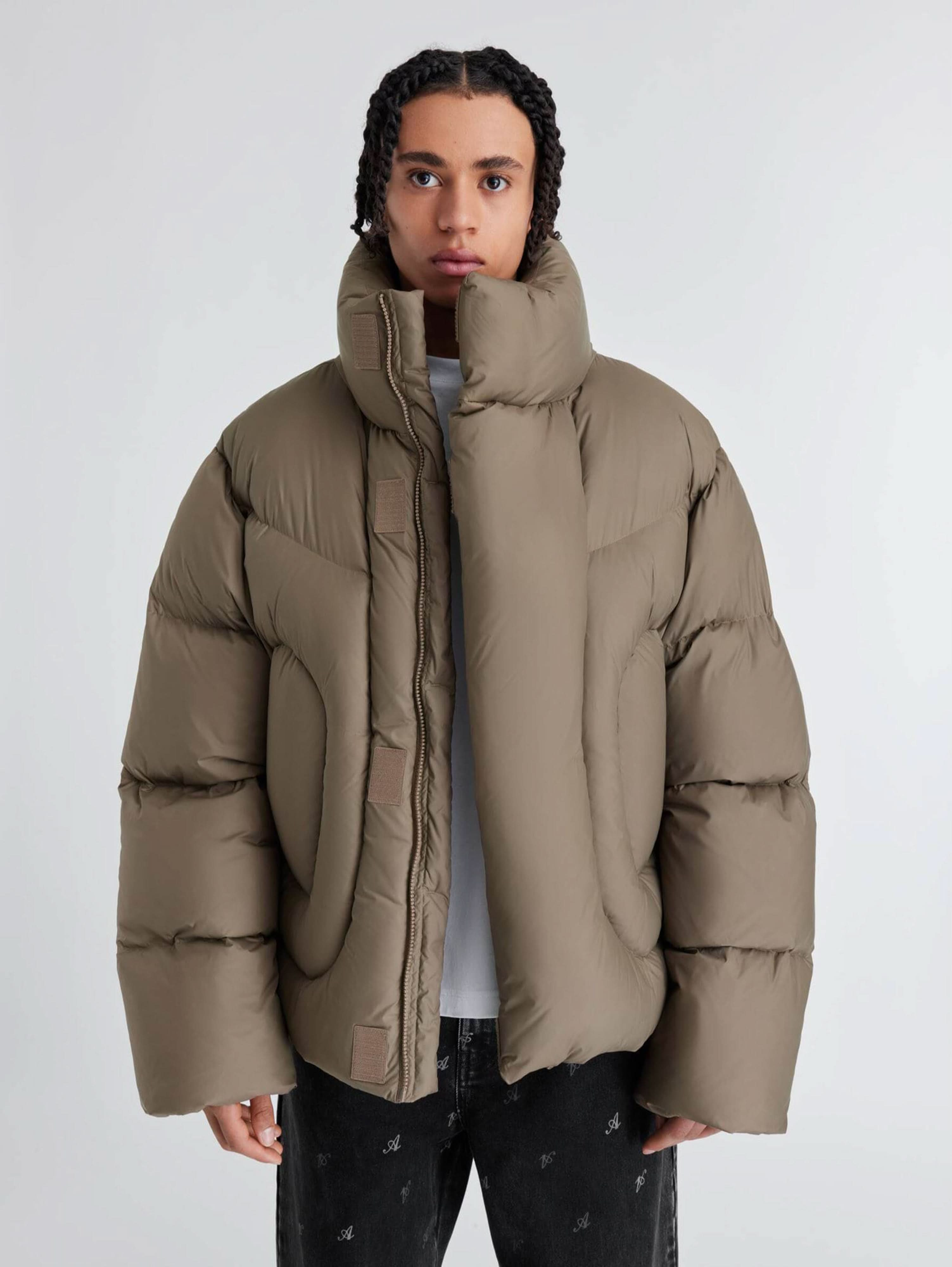 Crewneck Puffer Jacket