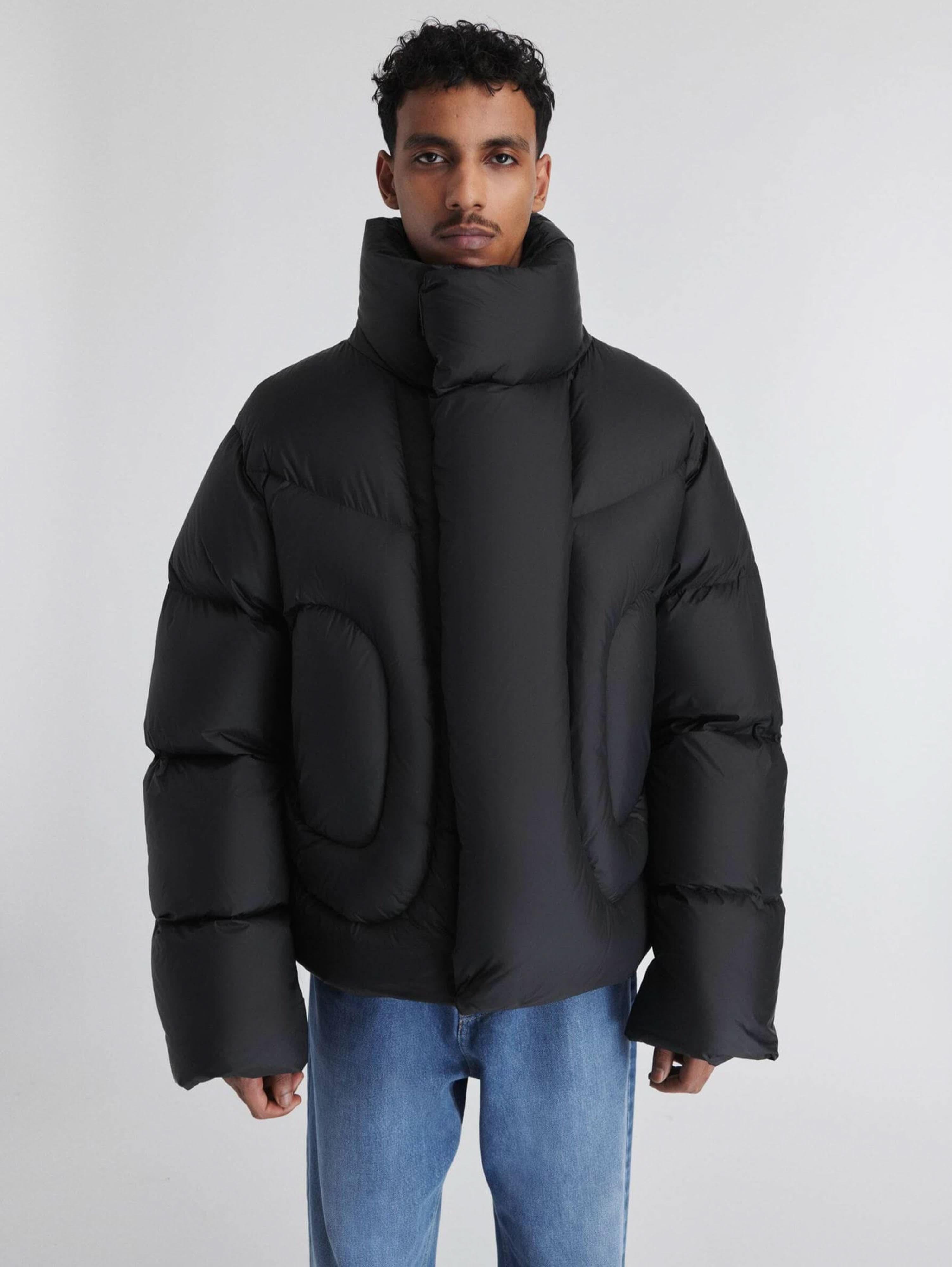 Crewneck Puffer Jacket